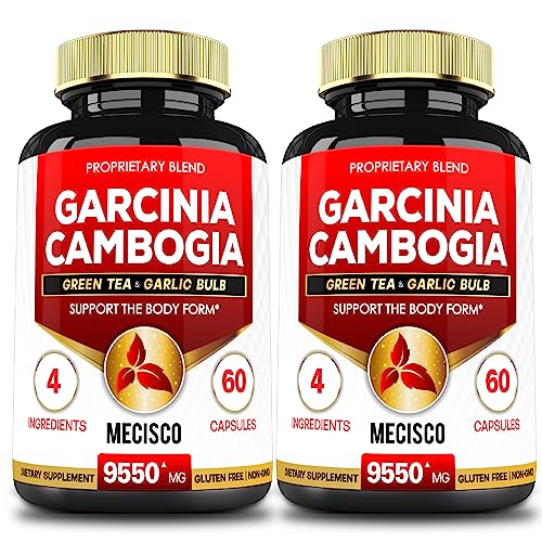 Garcinia Cambogia 9550mg - 4 Month Supply - Supplement for Men and Women - A Natural
