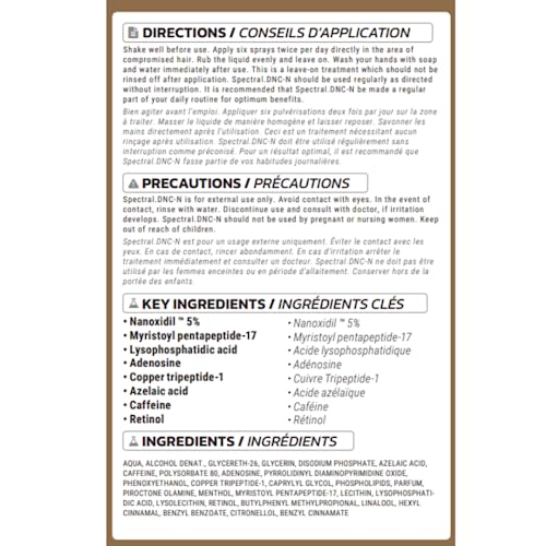 DS Laboratories Spectral.DNC-N Hair Density Serum - Hair Serum to Support Hair Growth