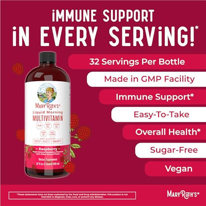 Multivitamin Multimineral for Women Men & Kids by MaryRuth's | No Added Sugar