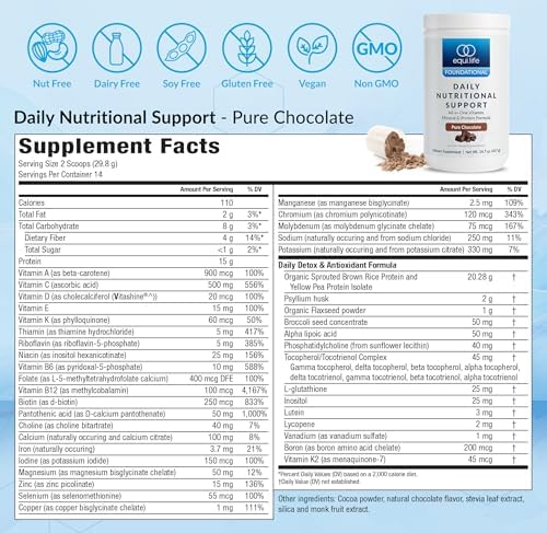 Equilife Chocolate Daily Nutritional Support & Apple Superfoods Bundle