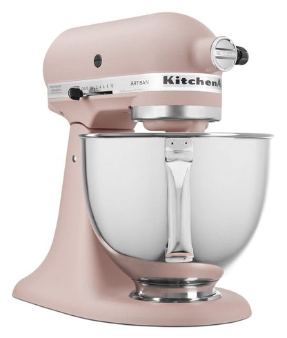 KitchenAid Artisan, 5-Qt Tilt Head Stand Mixer, KSM150PS, Feather Pink