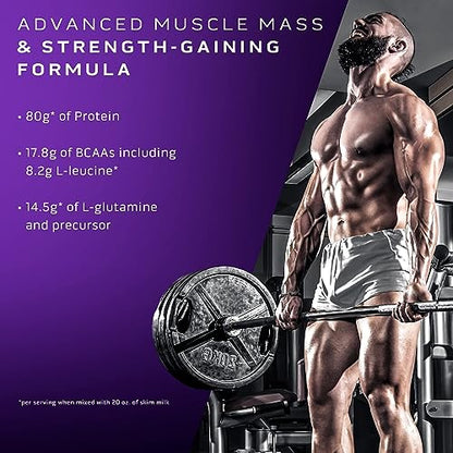 Muscletech Mass Gainer Mass-Tech Extreme 2000, Muscle Builder Whey Protein Powder