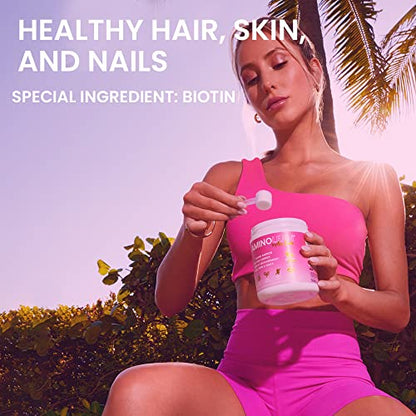 RSP NUTRITION AminoLean Pre Workout x Alix Earle Berry Alixir, Clean Energy with No Jitters