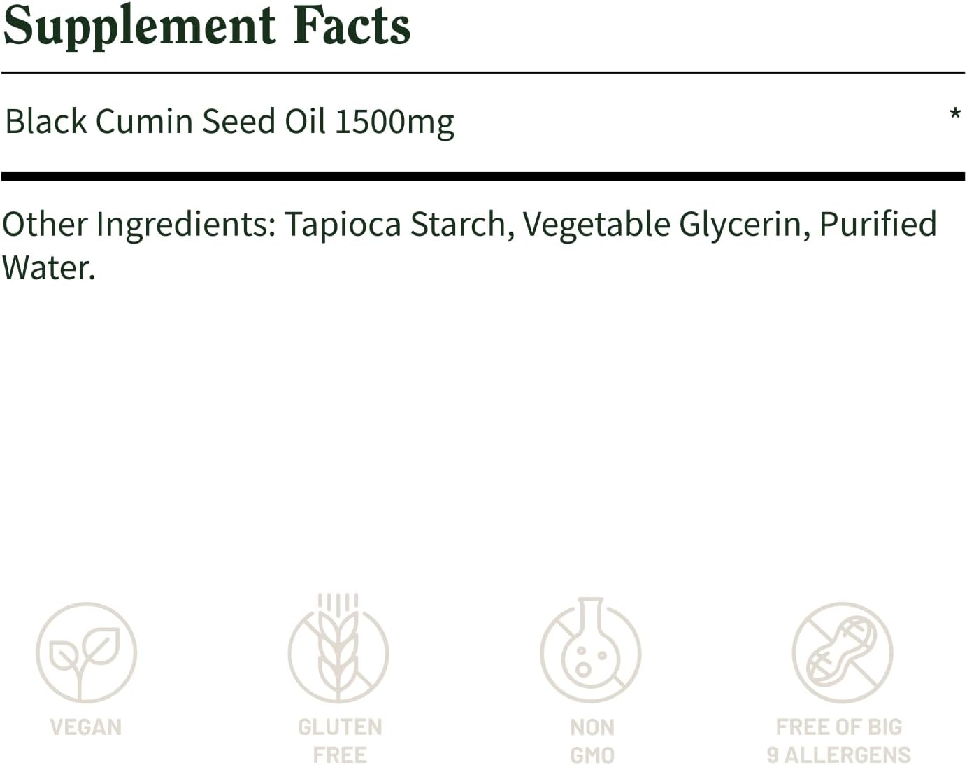 Snap Supplements Black Seed Oil for Immune Health, 90 Softgel Capsules | 100% Cold Pressed Black Cumin Seed Oil, Supports Immune Health, Detox, Skin, Hair, Joints & Overall Wellness