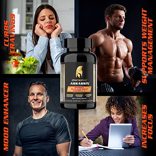 Spartasport Assassin Weight Management Formula - Weight Loss Pills for Women Men