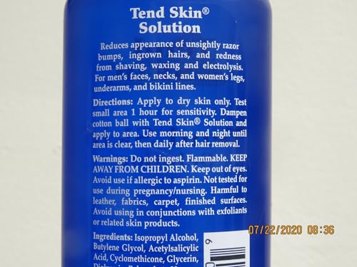 Tend Skin The Skin Care Solution For Unsightly Razor Bumps, Ingrown Hair And Razor