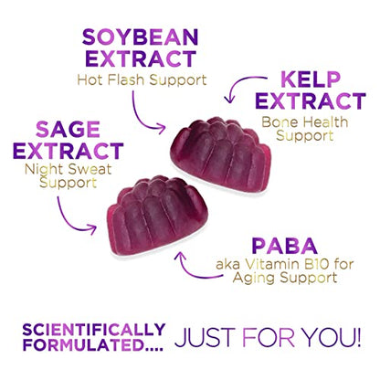 Menopause Supplements for Women, Multi Benefit Menopause Relief for Night Sweats