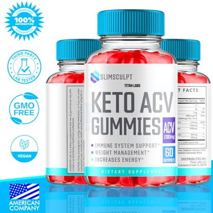Slimsculpt Keto ACV Gummies, Slim Sculpt Keto ACV Gummies Advanced Weight Loss 1000MG