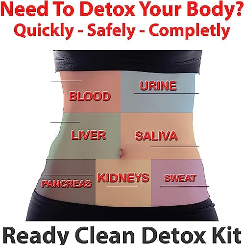 Shootclhear - Detoxify readyclean Detox Drink, Herbal Precleanse Pills, 6 Panel Test, Detox