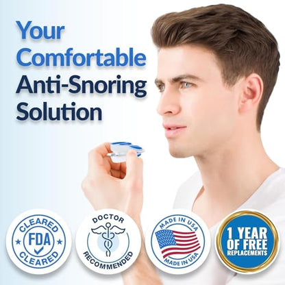 VitalSleep Anti-Snoring Mouthpiece, Adjustable Jaw Positioning