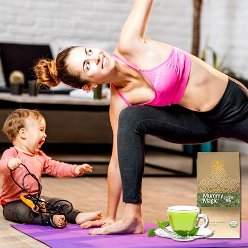 Mummy Magic Slim Tea - 100% Organic- Peach Flavor- Up To 40 Servings - 20 Count