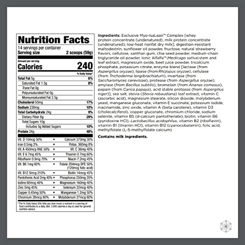 Isagenix IsaLean Shake - Meal Replacement Protein Shake Supports Healthy Weight