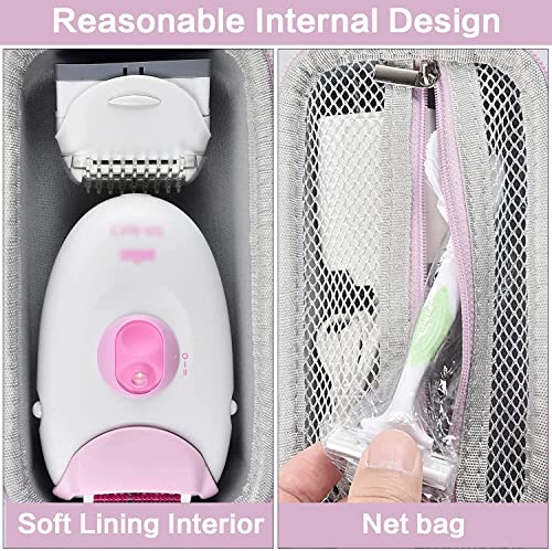 Case Compatible with Braun Epilator Silk-epil 3 3-270, Storage for Hair Removal Shaver