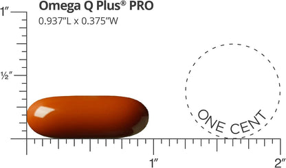 Dr. Sinatra Omega Q Plus PRO w/ CoQ10 & Resveratrol for Healthy Aging | Heart Health