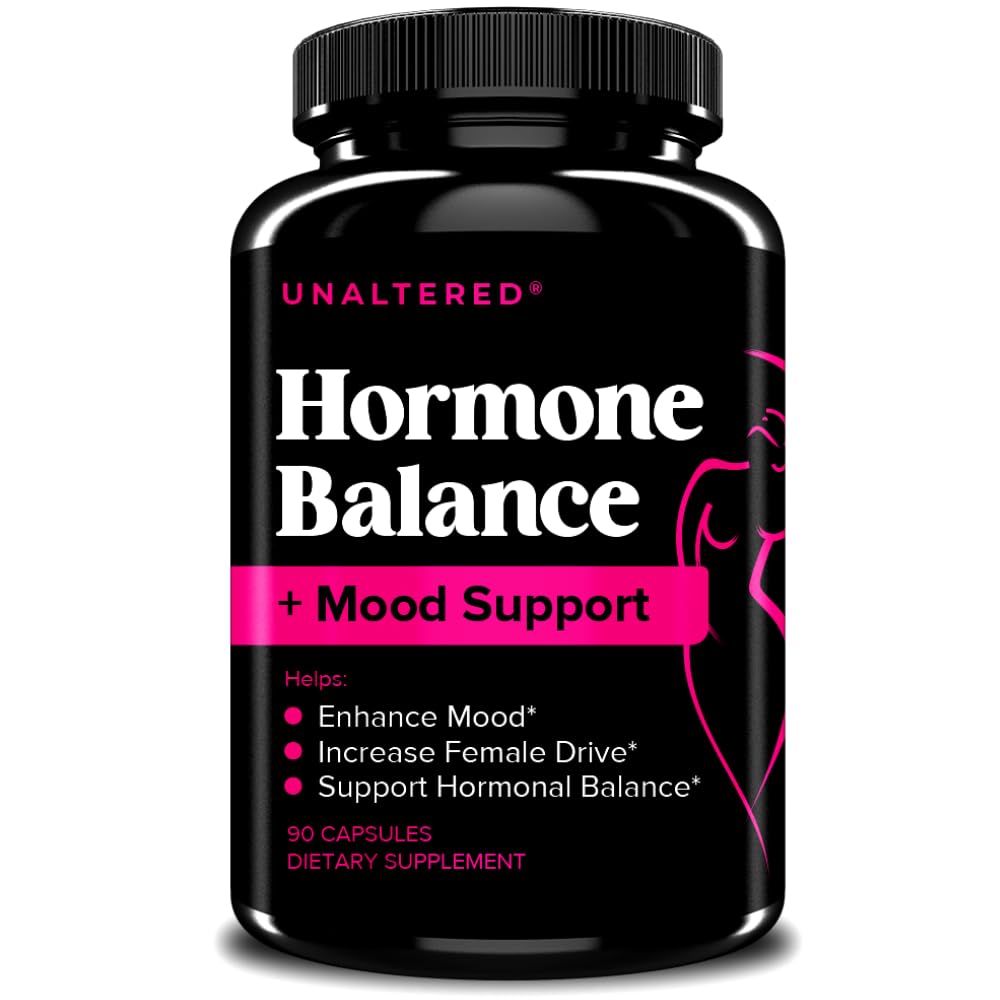 Hormone Balance & Mood Support for Women - Restore Female Drive & Reduce Mood 