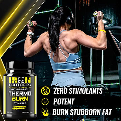 Stimulant Free Fat Burners for Women and Men – Weight Loss - Non Stim Thermogenic Fat