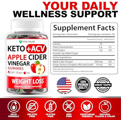 Keto ACV Gummies Advanced Weight Loss - ACV Keto Gummies for Weight Loss