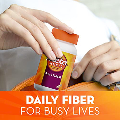 Metamucil Daily Fiber Supplement, 160 Capsules