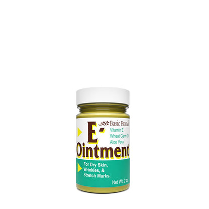 Vitamin E Moisturizing Cream, 2 oz | Vitamin E, Wheat Germ Oil, Aloe Vera Oil for Scars, Fine Lines & Wrinkles