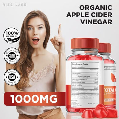 (3 Pack) Total Keto Gummies, Total Keto for Advanced Weight Loss, Total Keto Supplement