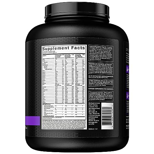 Muscletech Mass Gainer Mass-Tech Extreme 2000, Muscle Builder Whey Protein Powder