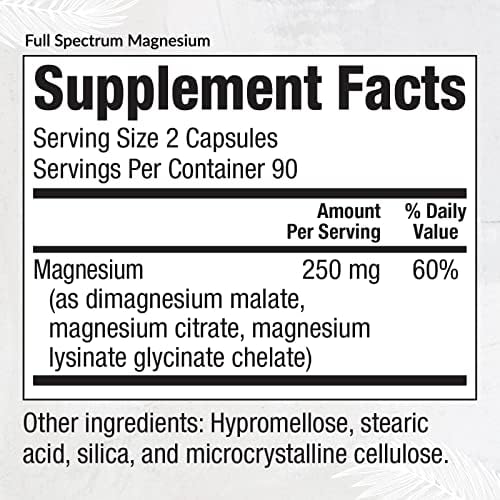Equilife Full Spectrum Magnesium (180 ct) & Adrenal Soothe (90 ct) Bundle