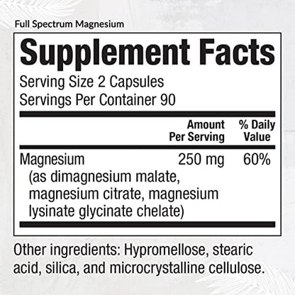 Equilife Full Spectrum Magnesium (180 ct) & Adrenal Soothe (90 ct) Bundle