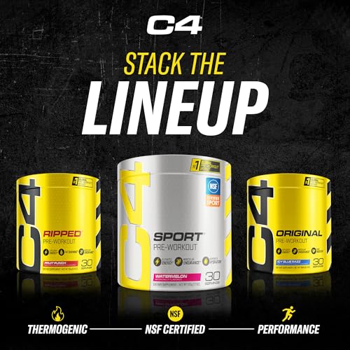 Cellucor C4 Original Pre Workout Powder Frozen Bombsicle Sugar Free Preworkout