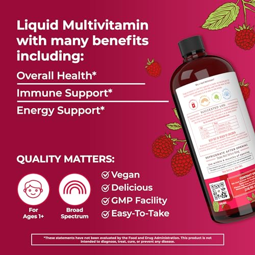 Multivitamin Multimineral for Women Men & Kids by MaryRuth's | No Added Sugar