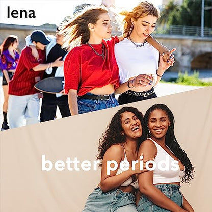 Lena Cup Reusable Menstrual Cup | Purple, Large | Experienced and Advanced Cup Users