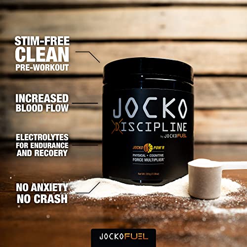 Origin Jocko Fuel Stim Free Pre Workout Powder with L-Citrulline, Nootropic for Endurance