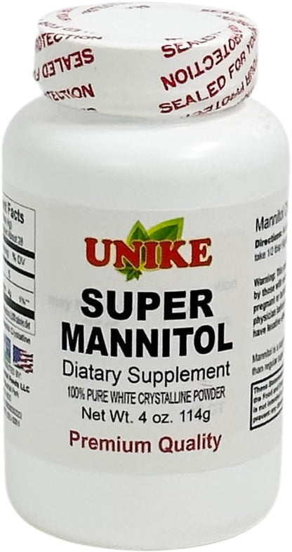 Unike Nutra Mannitol Powder - Mannitol Sweetener, Sugar Substitute, Mannitol Supplement, Natural & Gluten Free, 4g per Servings, Premium Mannitol Powder, 1kg (2.2 lbs) (Pack of 1)