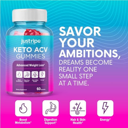 Keto Acv Gummies - Keto Gummies Apple Cider Vinegar - Weight Fat Management Loss