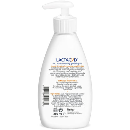Lactacyd Femina Emulsion for Intimate Hygiene 200 ml