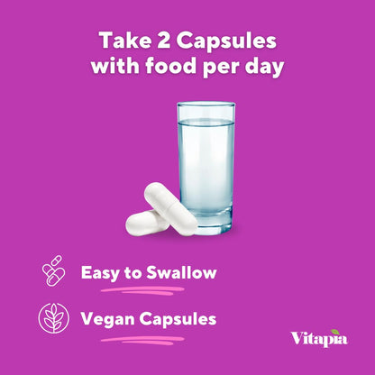 Vitapia Organic Artichoke Extract Supplement - Liver Cleanse Detox & Repair, Liver Health, Digestion, Antioxidant Support - 120 Vegan Capsules, Non GMO, Gluten Free