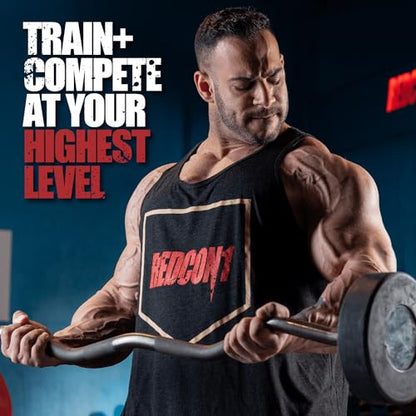 REDCON1 Total War Preworkout - Contains 320mg of Caffeine from Green Tea, Juniper