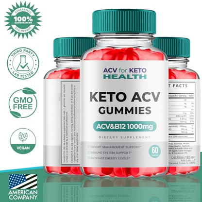 (2 Pack) ACV for Keto Health Gummies - ACV for Keto Health Gummies - ACV for Keto