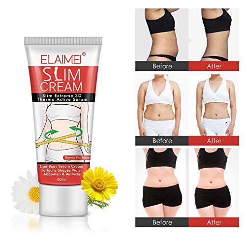 Slim Cream, (2 pack) Slim Extreme Cellulite Slimming & Firming Cream Body Fat Burning