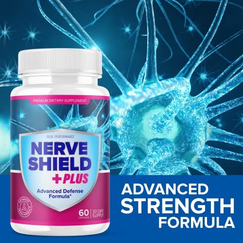 (3 Pack) Nerve Shield Plus Pills Original Supplement Advanced Nerve Formula
