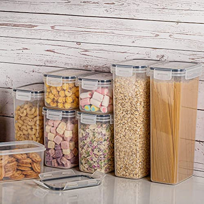 Vtopmart Airtight Food Storage Containers with Lids, 24 pcs Plastic Kitchen and Pantry