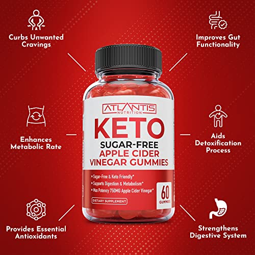Sugar-Free Keto ACV Gummies for Weight Loss - Apple Cider Vinegar Keto ACV Gummies