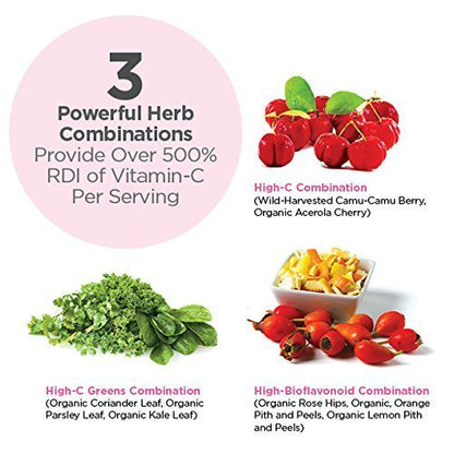 Dr. Schulze's | Super-C Plus Powder | Vitamin C Complex | Clinical Herbal Formula