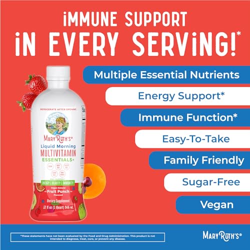 Multivitamin Multimineral for Women Men & Kids by MaryRuth's | No Added Sugar