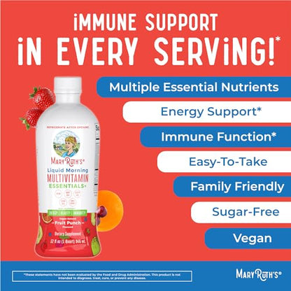 Multivitamin Multimineral for Women Men & Kids by MaryRuth's | No Added Sugar