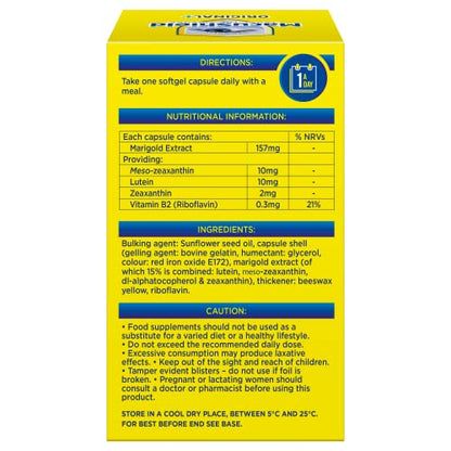 MacuShield Original Plus Capsules - 90 Day Pack, Eye Health Food Supplement containing