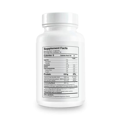 Vitmain C - Boost Your Body System. 90 Capsules (1-Pack)