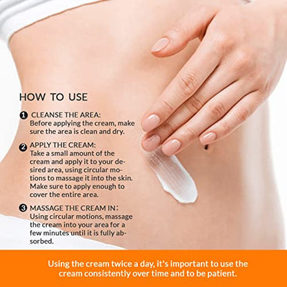 Pulchra B Flat Belly Firming Cream, Skin Tightening Cream for Cellulite, Firming and Tightening