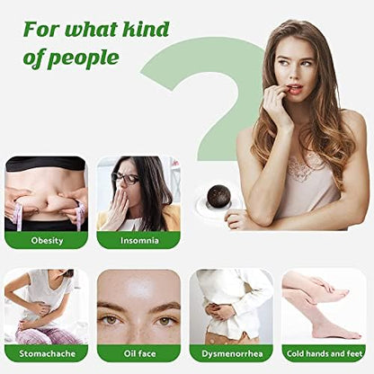 Mugwort Belly Patch for Men and Women with Natural Plant Extracts -60Pcs Body Sculpting
