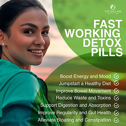Colon Cleanse Fast-Acting Colon Cleanser Detox; Healthy Bowel Movement