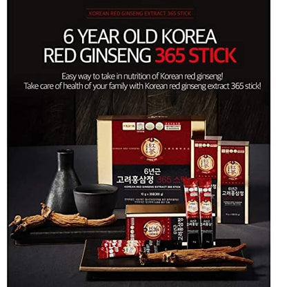 6 Years Red Ginseng 365 Stick